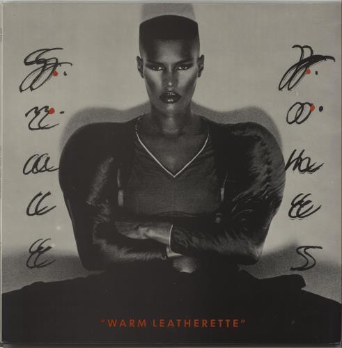 Grace Jones Warm Leatherette - 1st vinyl LP album (LP record) UK GJOLPWA664361