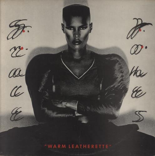 Grace Jones Warm Leatherette - Original Artwork - 'bubbles' Label vinyl LP album (LP record) UK GJOLPWA770199