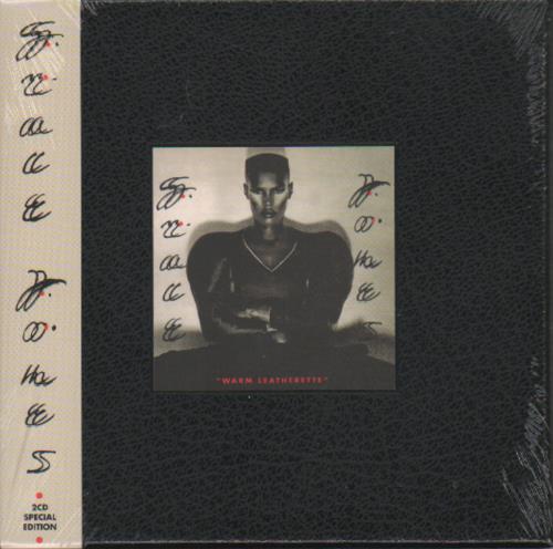 Grace Jones Warm Leatherette - Sealed Box 2 CD album set (Double CD) Italian GJO2CWA657002