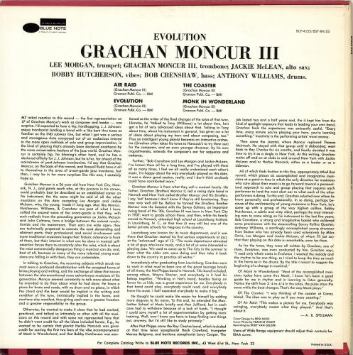 Grachan Moncur III Evolution - Division Of Liberty vinyl LP album (LP record) US GFJLPEV705069