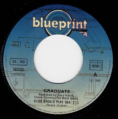 Graduate Elvis Should Play Ska 7" vinyl single (7 inch record / 45) French GDT07EL128888