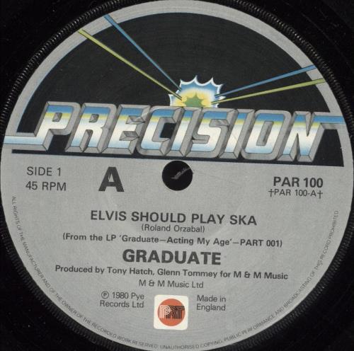 Graduate Elvis Should Play Ska 7" vinyl single (7 inch record / 45) UK GDT07EL705693