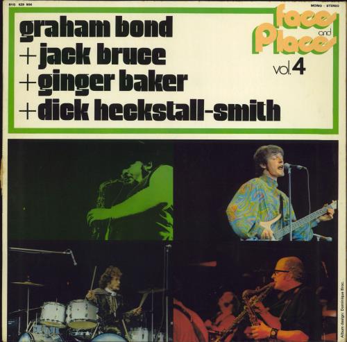 Graham Bond Faces And Places Vol. 4 vinyl LP album (LP record) French HBDLPFA771889