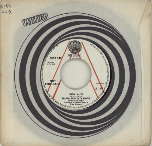 Graham Bond Twelve Gates To The City 7" vinyl single (7 inch record / 45) UK HBD07TW682942