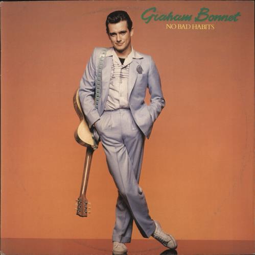 Graham Bonnet No Bad Habits vinyl LP album (LP record) Australian GBOLPNO719528