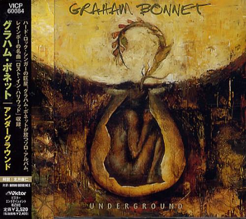 Graham Bonnet Underground CD album (CDLP) Japanese GBOCDUN365126