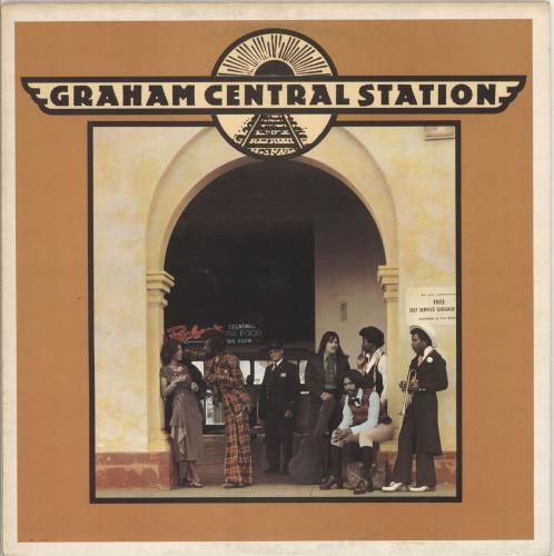 Graham Central Station Graham Central Station + Lyric Insert vinyl LP album (LP record) UK LGGLPGR726852