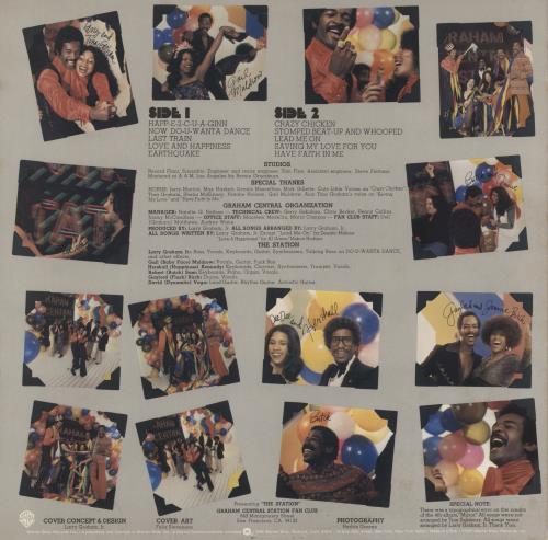 Graham Central Station Now Do U Wanta Dance vinyl LP album (LP record) US LGGLPNO422904