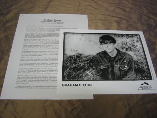 Graham Coxon Happiness In Magazines media press pack US GCXPPHA345301