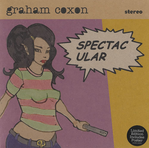 Graham Coxon Spectacular + Poster 7" vinyl single (7 inch record / 45) UK GCX07SP294927