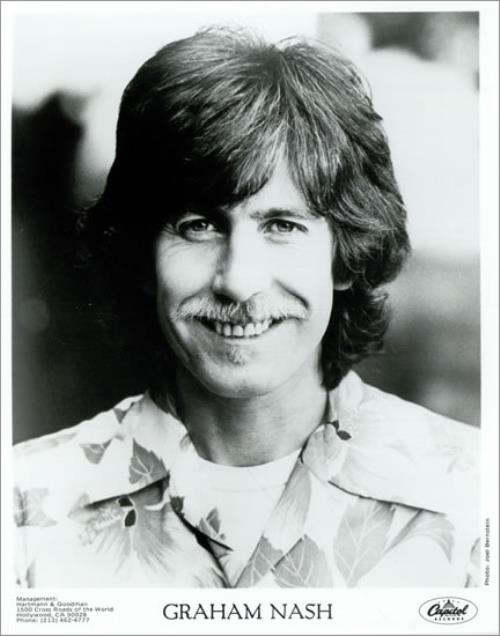 Graham Nash Earth & Sky media press pack US NSHPPEA466199