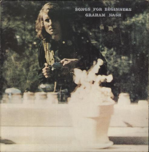 Graham Nash Songs For Beginners - 2nd + Insert vinyl LP album (LP record) UK NSHLPSO333342