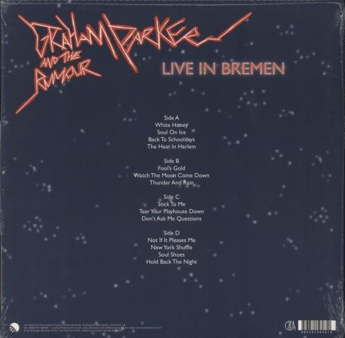 Graham Parker Live At Bremen - Sealed 2-LP vinyl record set (Double LP Album) UK GRP2LLI818845