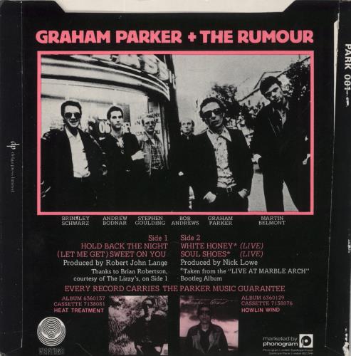 Graham Parker The Pink Parker 7" vinyl single (7 inch record / 45) UK GRP07TH574293