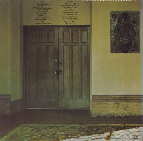 Gram Parsons G.P. - Test Pressing vinyl LP album (LP record) UK GRMLPGP798945