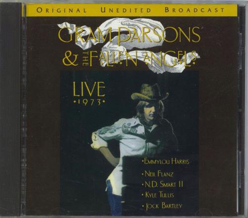 Gram Parsons Live 1973 CD album (CDLP) Japanese GRMCDLI799848