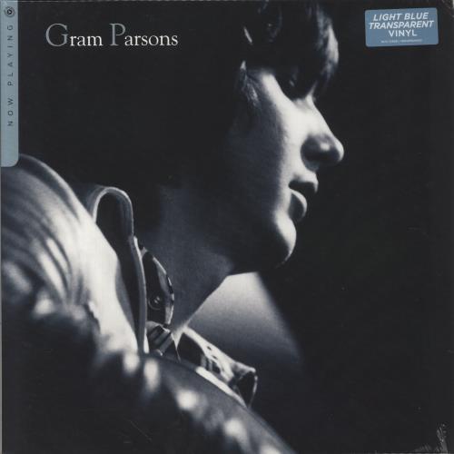 Gram Parsons Now Playing - Light Blue Vinyl - Sealed [EX] vinyl LP album (LP record) US GRMLPNO854656