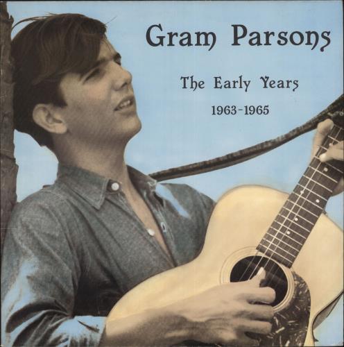 Gram Parsons The Early Years Volume 1 + booklet vinyl LP album (LP record) US GRMLPTH729511