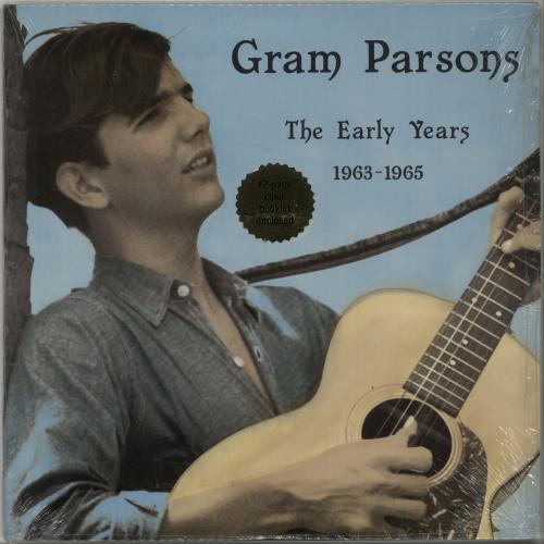 Gram Parsons The Early Years Volume 1 - Opened shrink vinyl LP album (LP record) US GRMLPTH210305