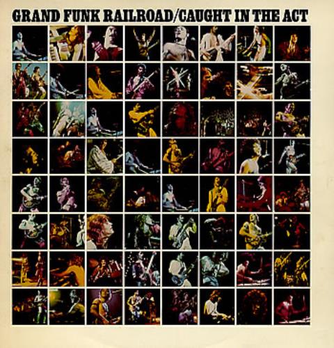 Grand Funk Railroad Caught In The Act 2-LP vinyl record set (Double LP Album) Japanese GFR2LCA285508