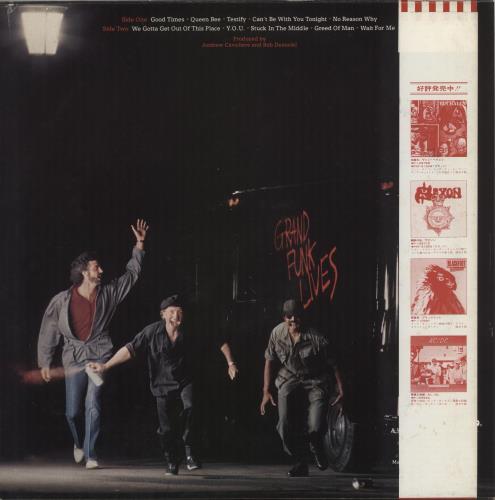 Grand Funk Railroad Grand Funk Lives vinyl LP album (LP record) Japanese GFRLPGR369885