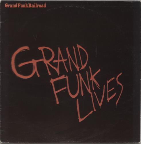 Grand Funk Railroad Grand Funk Lives vinyl LP album (LP record) Italian GFRLPGR727044