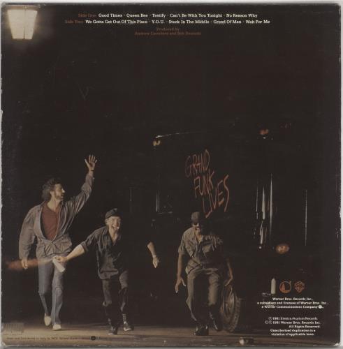 Grand Funk Railroad Grand Funk Lives vinyl LP album (LP record) Italian GFRLPGR727044