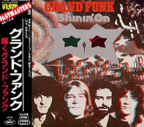 Grand Funk Railroad Shinin' On CD album (CDLP) Japanese GFRCDSH247587