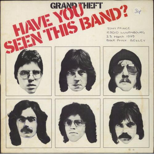 Grand Theft Have You Seen This Band ? vinyl LP album (LP record) UK GTKLPHA547618