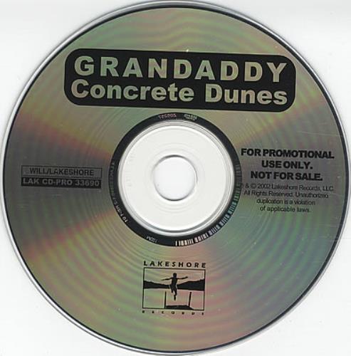 Grandaddy Concrete Dunes CD album (CDLP) US GNYCDCO377589