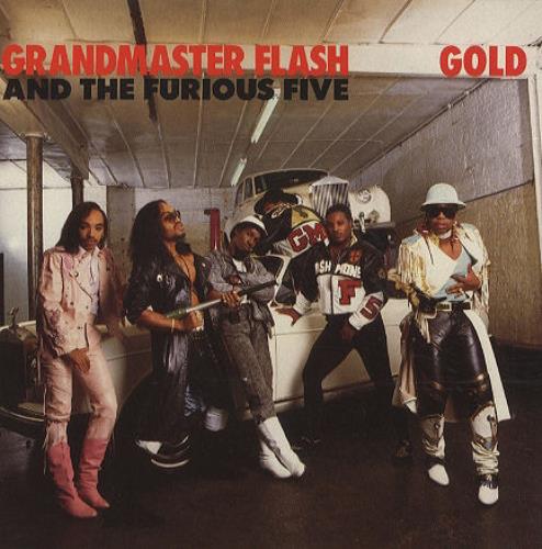 Grandmaster Flash Gold 7" vinyl single (7 inch record / 45) UK GMM07GO195653
