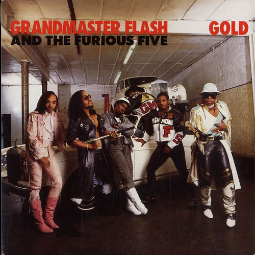 Grandmaster Flash Gold 7" vinyl single (7 inch record / 45) UK GMM07GO582762