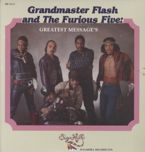 Grandmaster Flash Greatest Message's vinyl LP album (LP record) US GMMLPGR344077