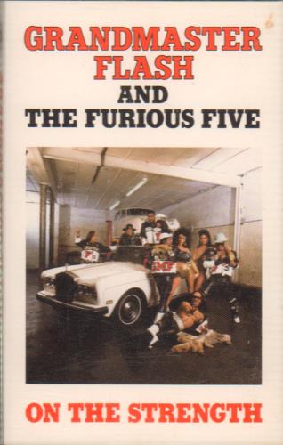 Grandmaster Flash On The Strength cassette album UK GMMCLON645754