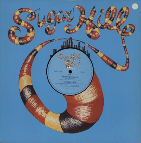 Grandmaster Flash Pump Me Up 12" vinyl picture disc (12 inch picture record) UK GMM2PPU882067