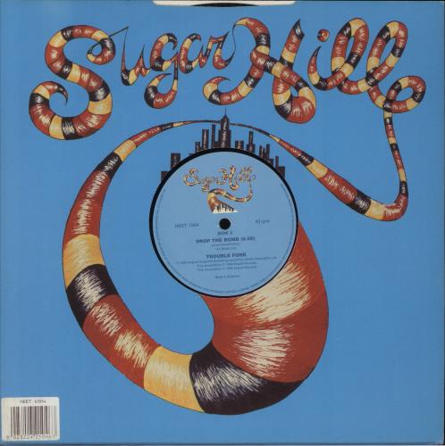 Grandmaster Flash Pump Me Up 12" vinyl picture disc (12 inch picture record) UK GMM2PPU882067