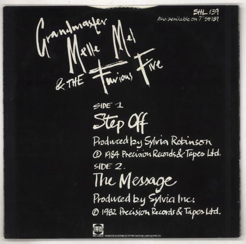 Grandmaster Flash Step Off 12" vinyl single (12 inch record / Maxi-single) UK GMM12ST738631