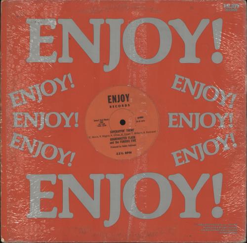Grandmaster Flash Superappin' 12" vinyl single (12 inch record / Maxi-single) US GMM12SU711307