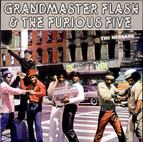 Grandmaster Flash The Message - 180g Clear Vinyl vinyl LP album (LP record) Italian GMMLPTH522597