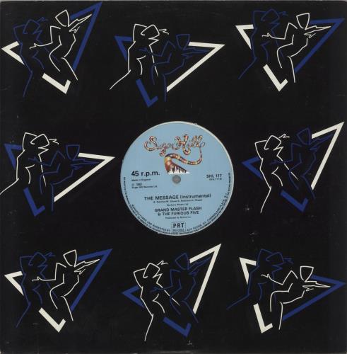 Grandmaster Flash The Message 12" vinyl single (12 inch record / Maxi-single) UK GMM12TH571224