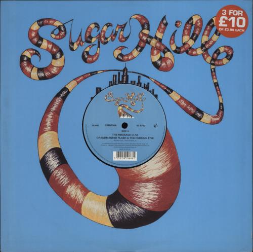 Grandmaster Flash The Message 12" vinyl single (12 inch record / Maxi-single) UK GMM12TH705465
