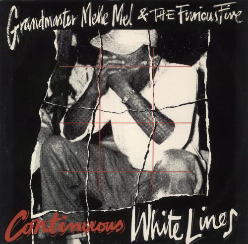 Grandmaster Flash White Lines (U.K. Mastermix) 12" vinyl single (12 inch record / Maxi-single) UK GMM12WH665617