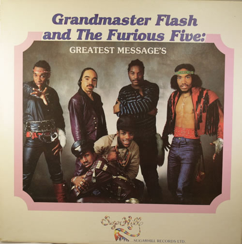 Grandmaster Flash Greatest Messages UK vinyl LP album (LP record) (552727)