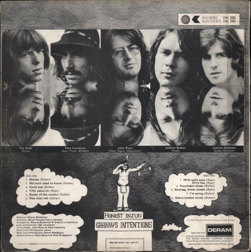 Granny's Intentions Honest Injun vinyl LP album (LP record) UK QRDLPHO776063