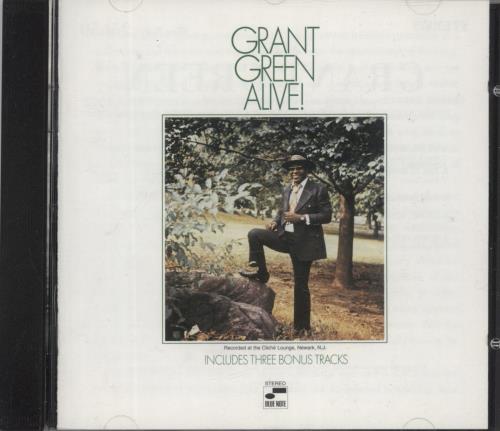 Grant Green Alive! CD album (CDLP) US GR-CDAL891065