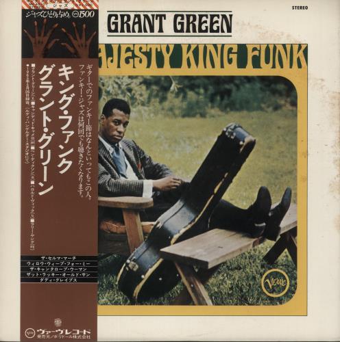 Grant Green His Majesty, King Funk vinyl LP album (LP record) Japanese GR-LPHI873348
