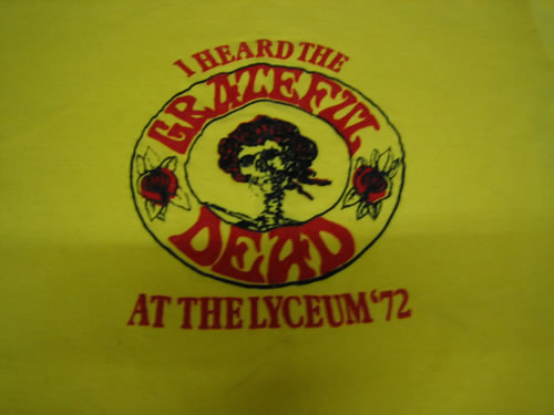 Grateful Dead At The Lyceum '72 t-shirt UK GRDTSAT345447