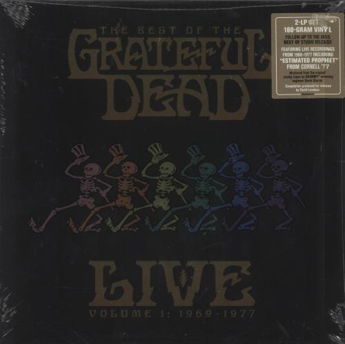 Grateful Dead Best Of The Grateful Dead Live: Volume 1 2-LP vinyl record set (Double LP Album) US GRD2LBE861651