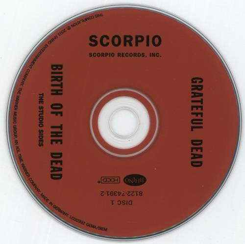 Grateful Dead Birth Of The Dead 2 CD album set (Double CD) German GRD2CBI872367