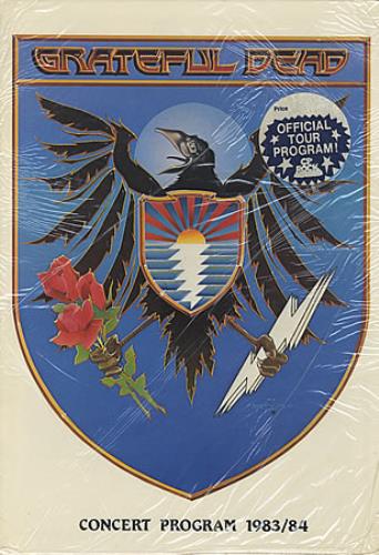 Grateful Dead Concert Program 1983/84 tour programme US GRDTRCO404165